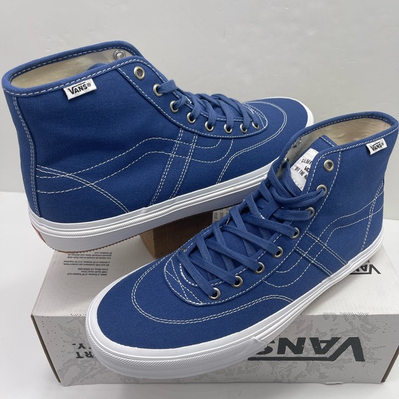 Vans Men’s Crockett High Decon
Canvas Blue/White
VN0007QVY6Z Sneakers - Picture 10 of 16